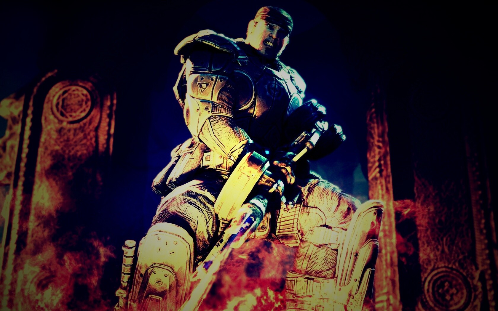 Персонаж из Gears of War обои