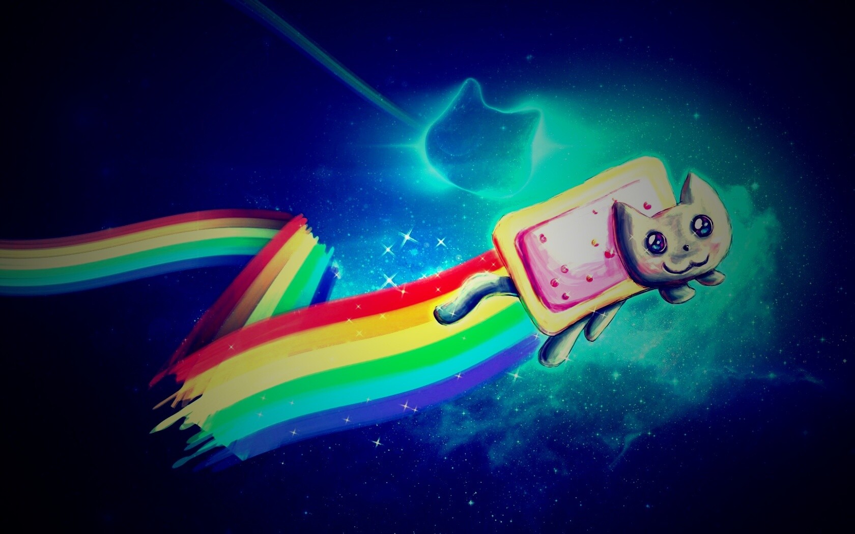 Nyan cat обои