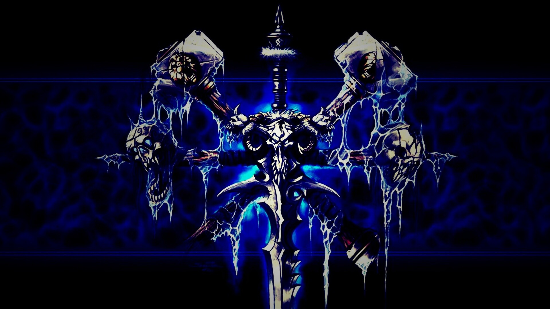Логотип WarCraft Frothen Throne обои