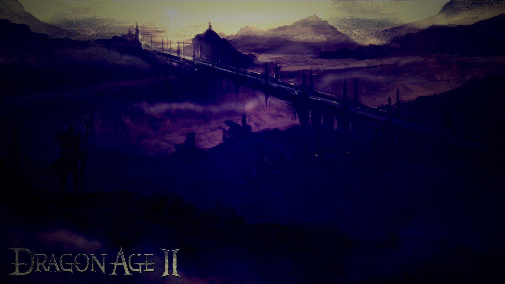 Пейзаж Dragon Age обои