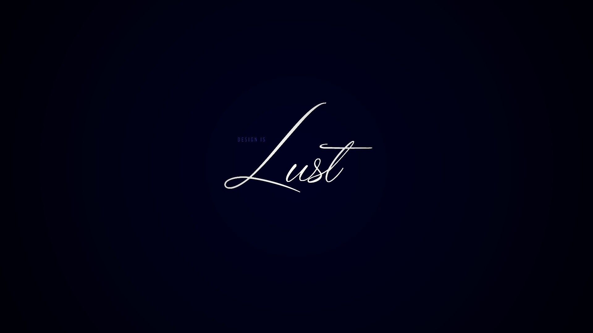 Design is lust обои