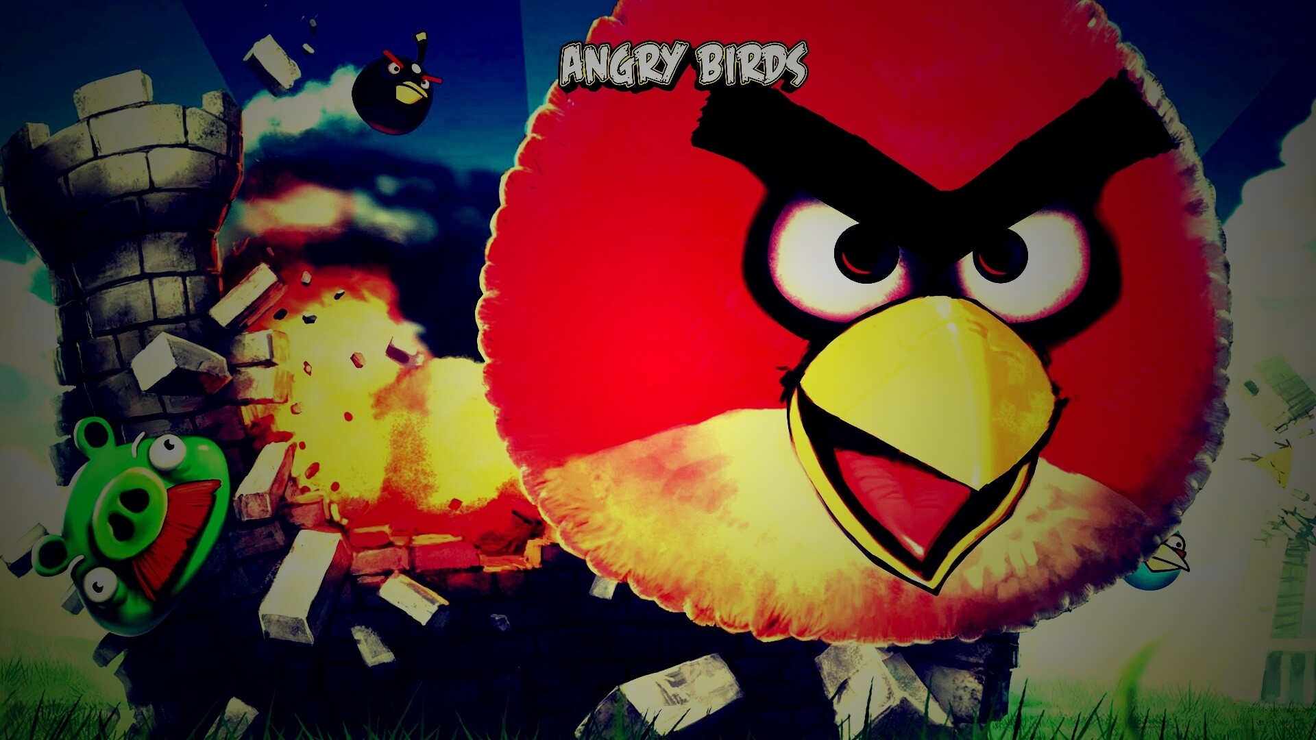 Angry Birds обои