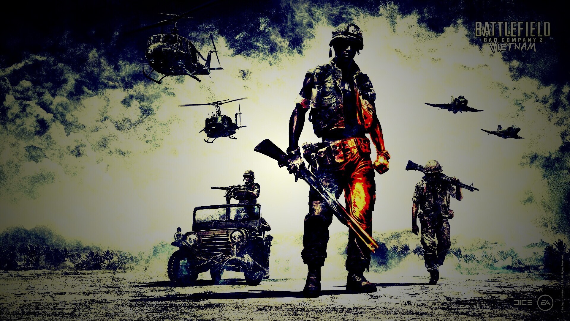 Battlefield Bad Company 2 Vietnam обои