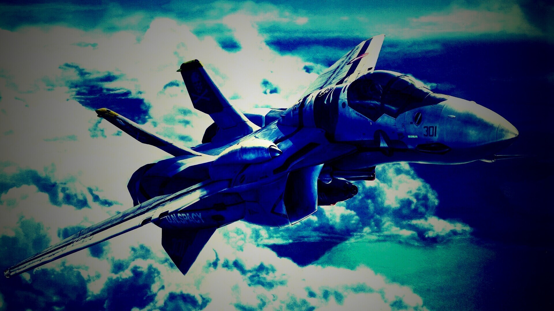 UN Spacy Fighter обои
