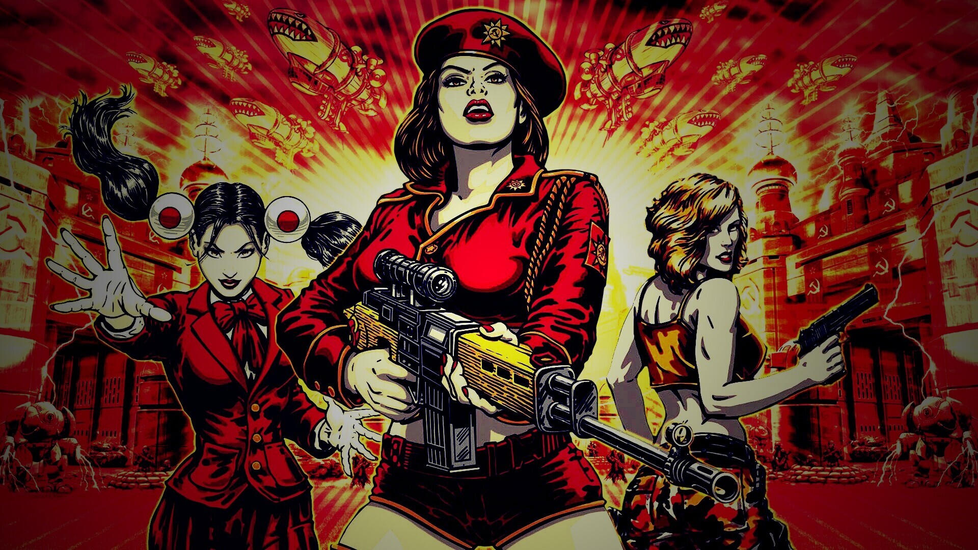 Red alert 3 обои