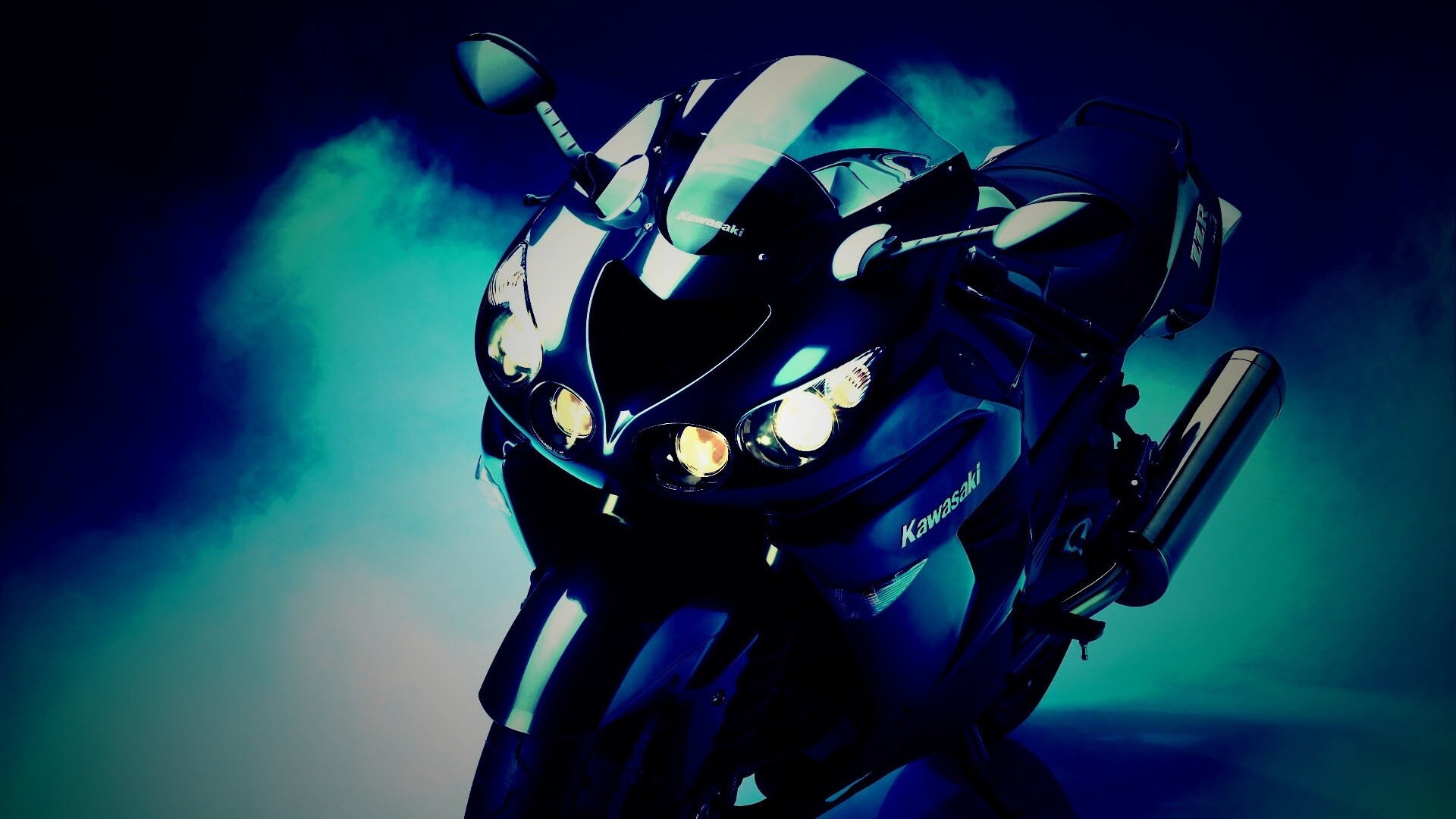 РћР±РѕРё РјРѕС‚РѕС†РёРєР» 1920С…1080 Kawasaki