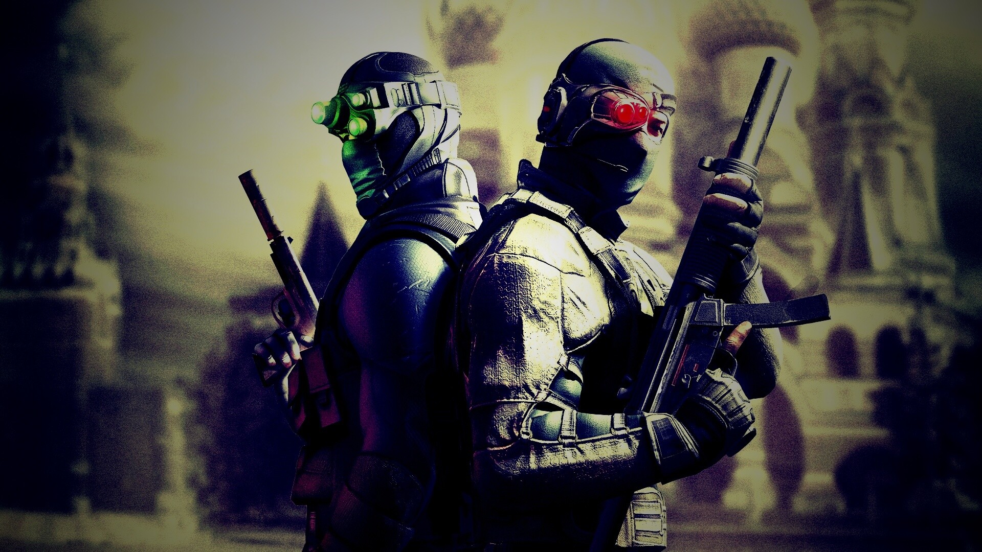 Sam Fisher в Москве обои