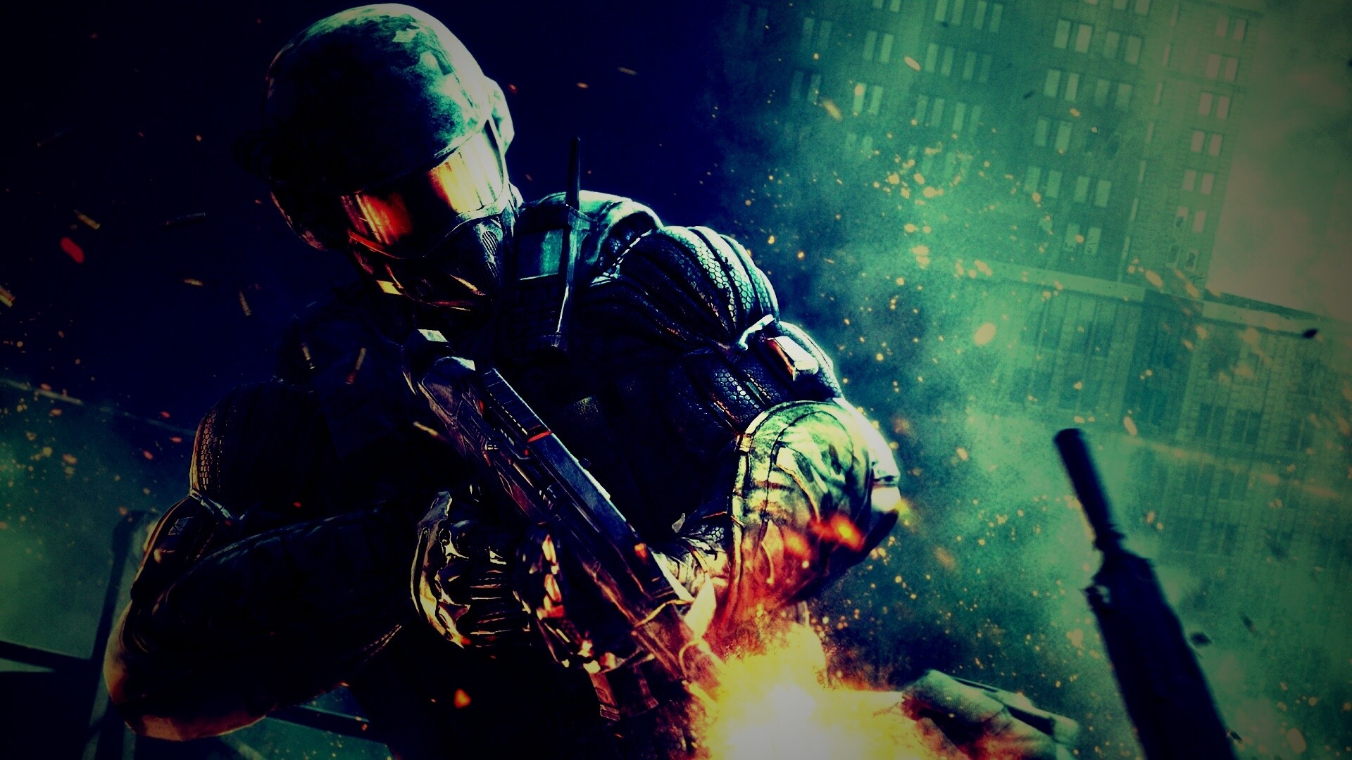 Костюм из Crysis 2 обои