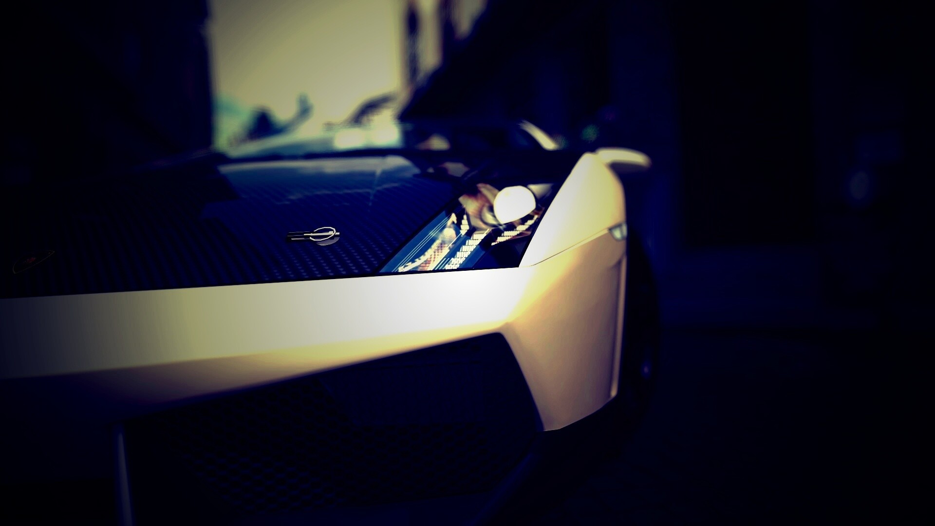 Lamborghini с карбоновым багажником обои