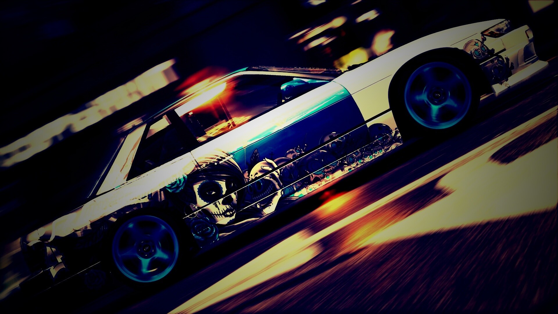Nissan Silvia s13 Non Grata из GTA4 обои