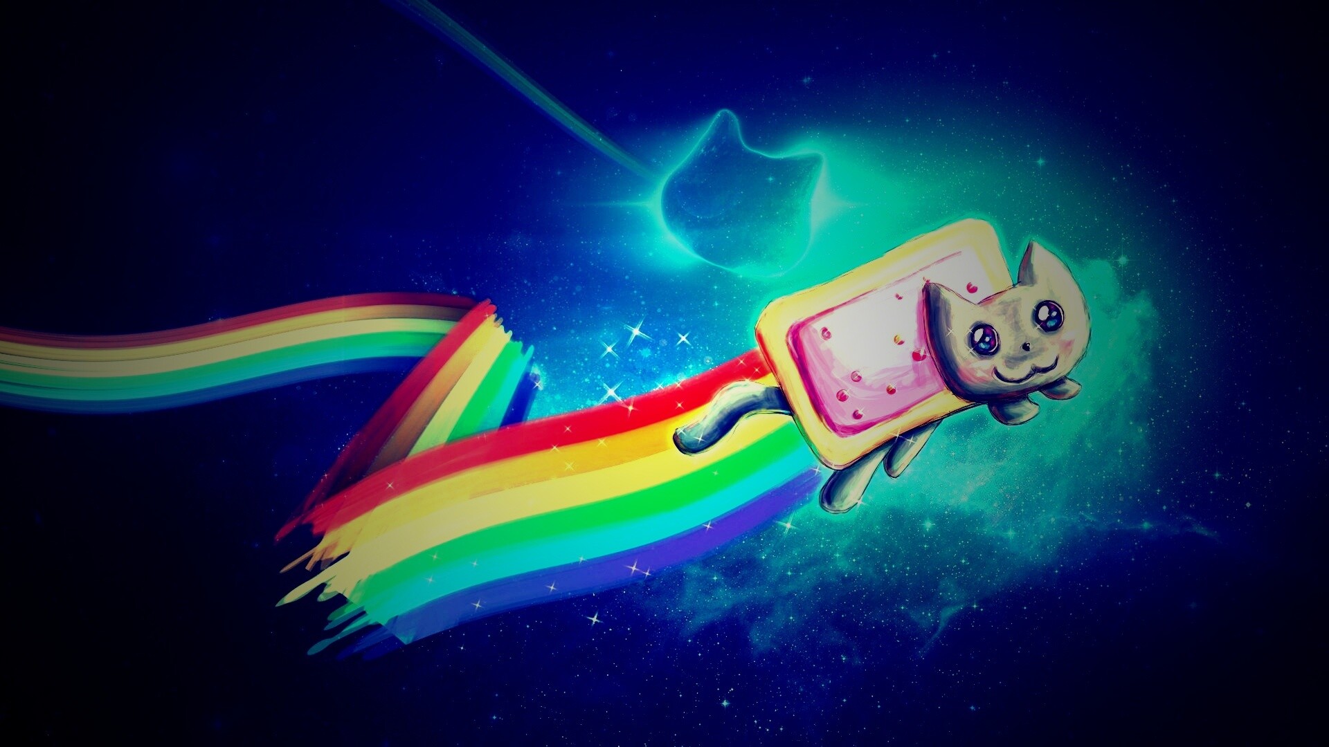 Nyan cat обои