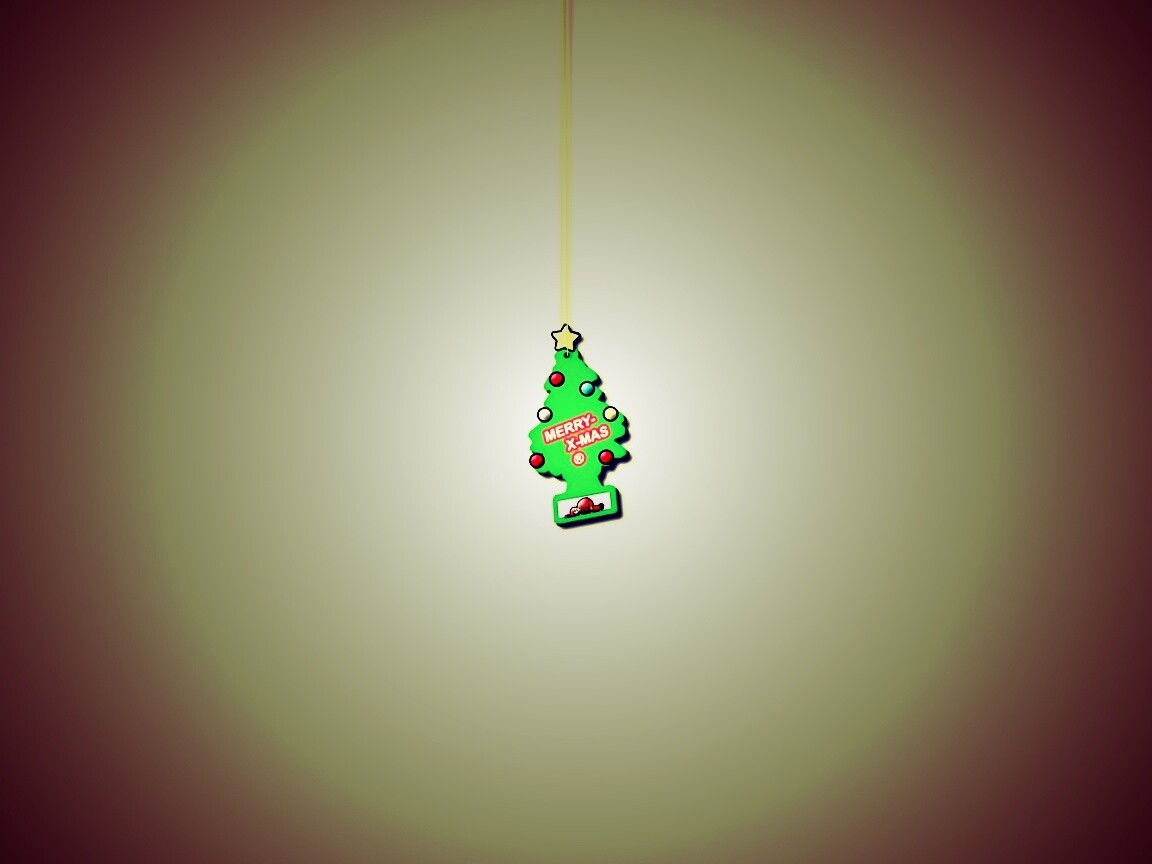Автомобильны ароматизатор Merry x-mas обои