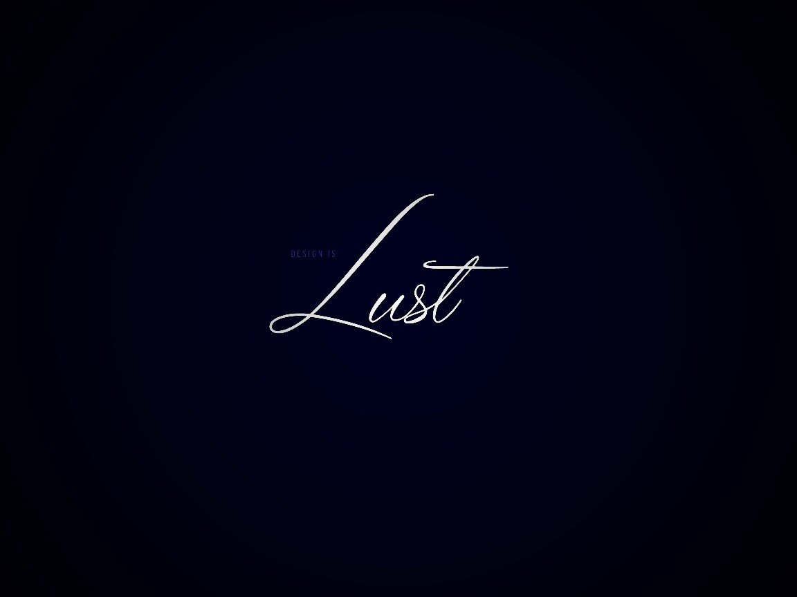 Design is lust обои