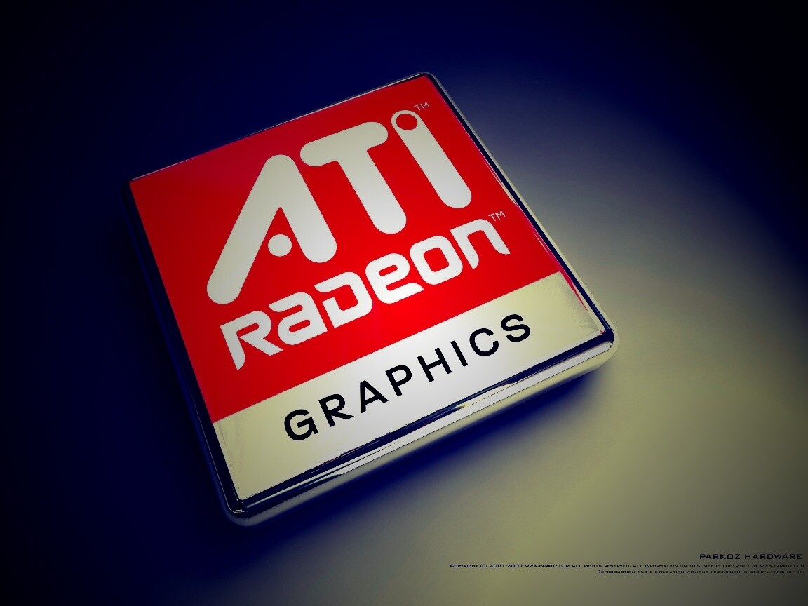 Логотип Ati Radeon Graphics обои