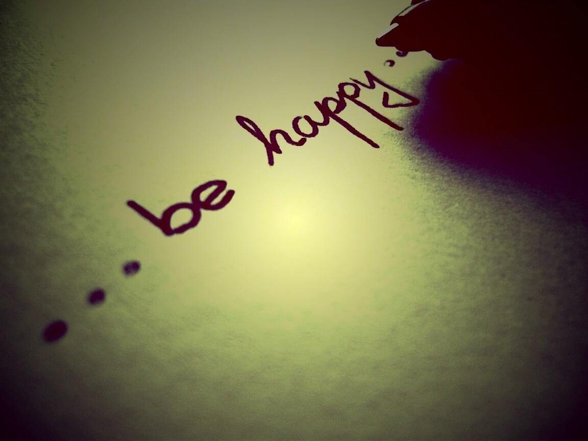 ... be happy ... обои