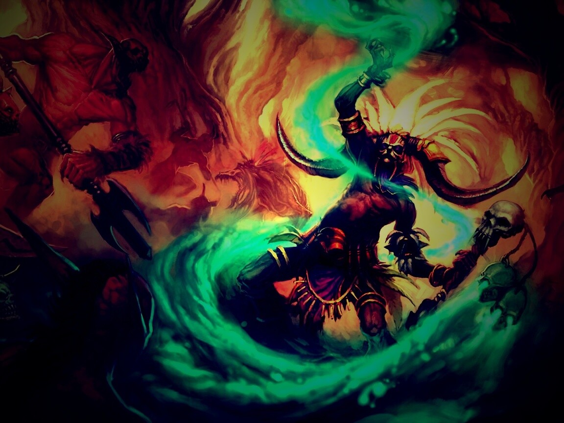 Шаман из Diablo 3 обои