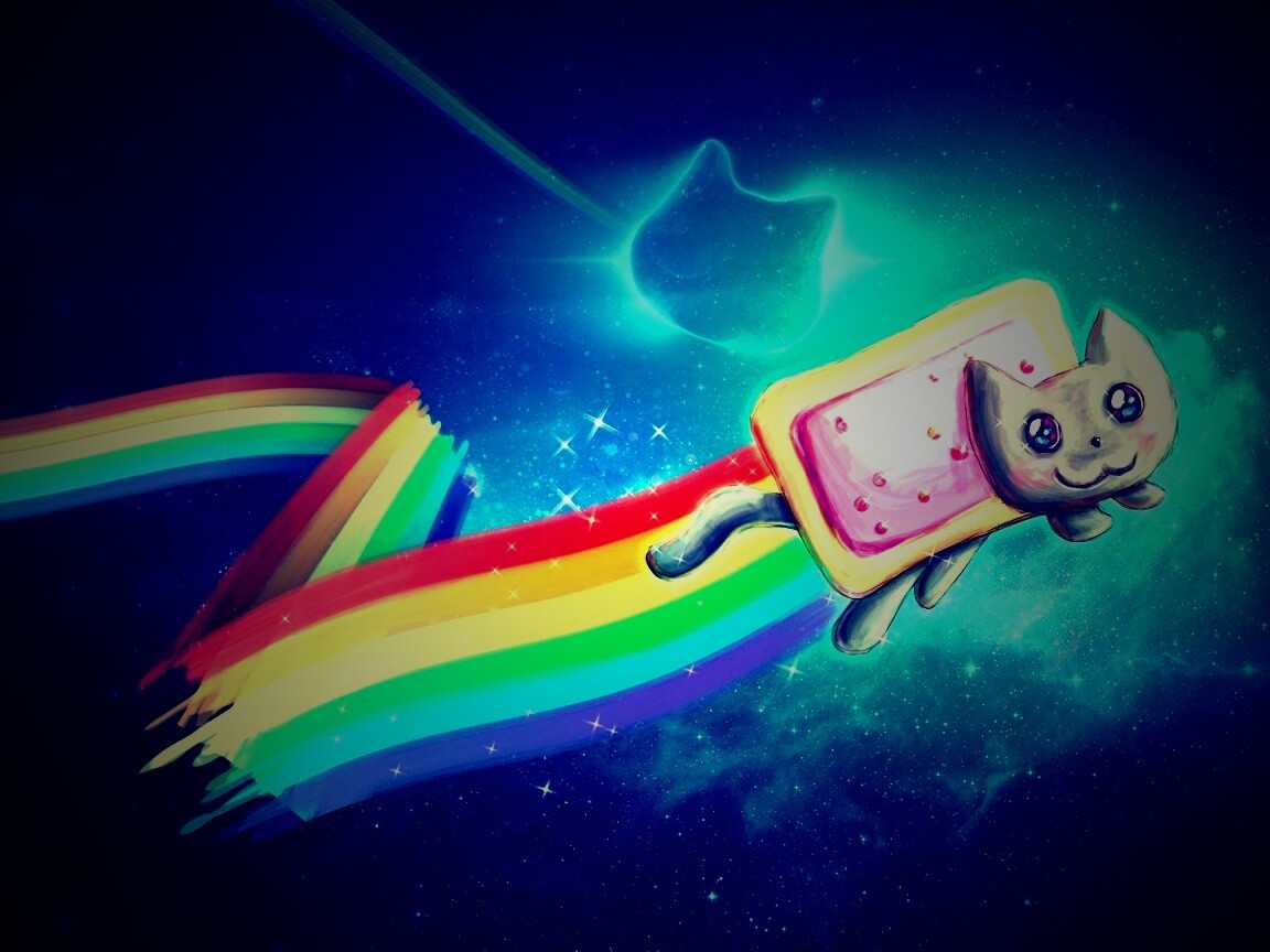 Nyan cat обои