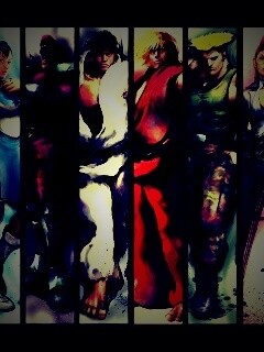 Герои игры Street FIghter обои