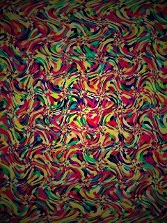 Кривые разноцветные клеточки обои