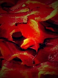 Вкусный жаренный бекончик обои