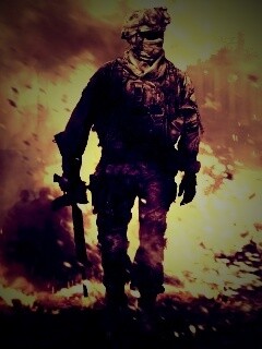 Солдат из modern warfare 2 обои