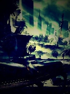 Развалины Нью-Йорка обои
