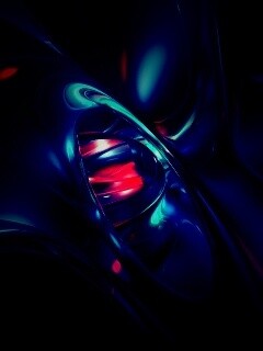 Темная переливчатая абстракция обои