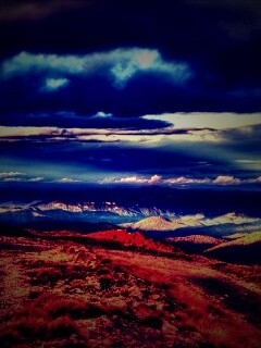 Горы в HDR обои