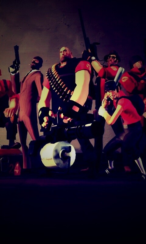 Герои игры Team Fortress 2 обои