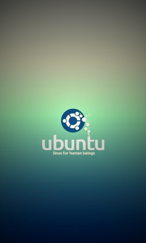 Логотип Ubuntu обои