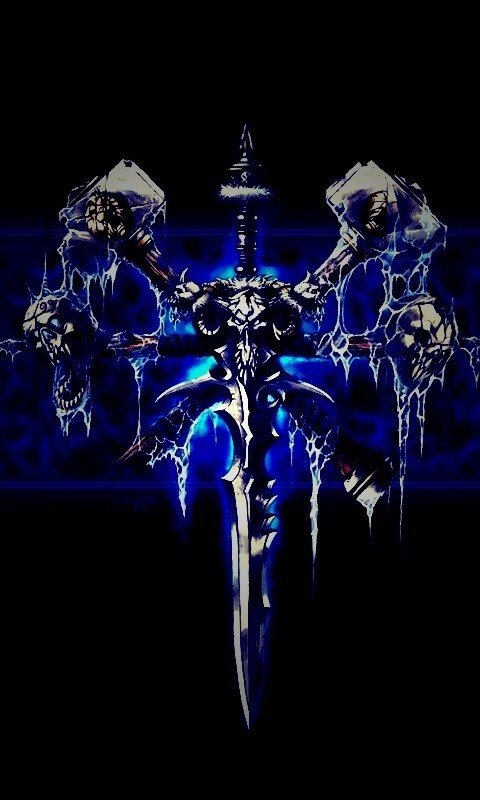 Логотип WarCraft Frothen Throne обои