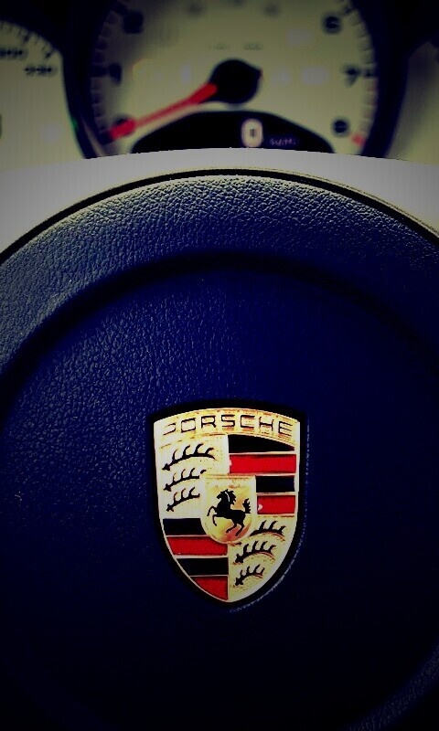 Руль Porshe обои