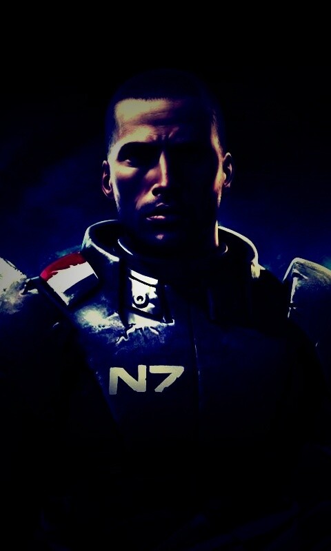 Шепард из Mass Effect обои
