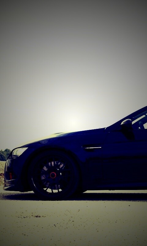 BMW и девушка обои
