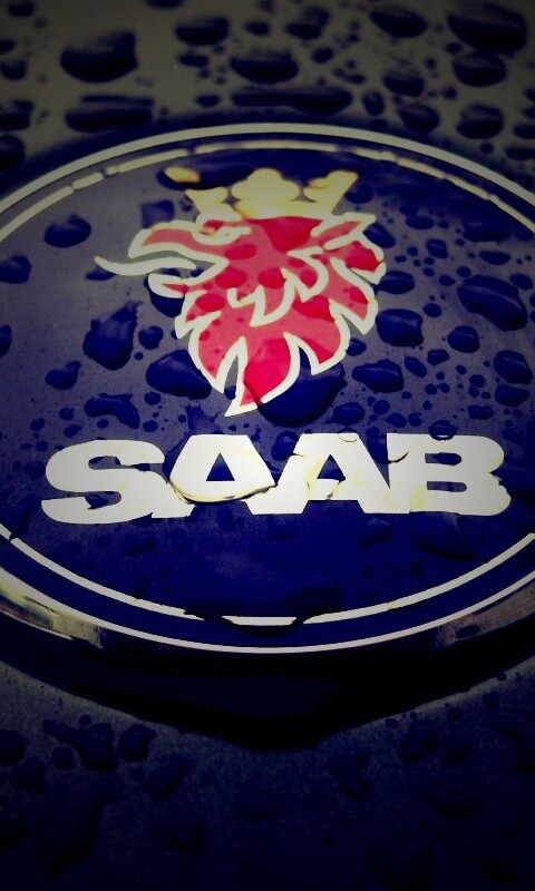 Логотип Saab обои