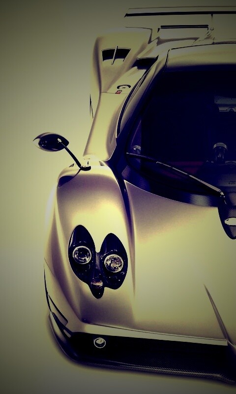 Pagani Zonda спереди обои