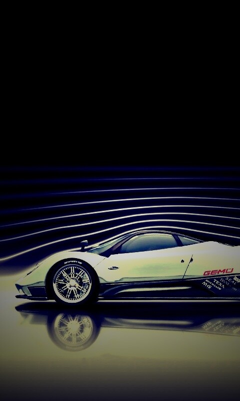 Аэродинамика Pagani Zonda обои