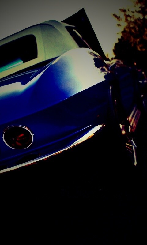 Ретро Chevrolet Corvette обои