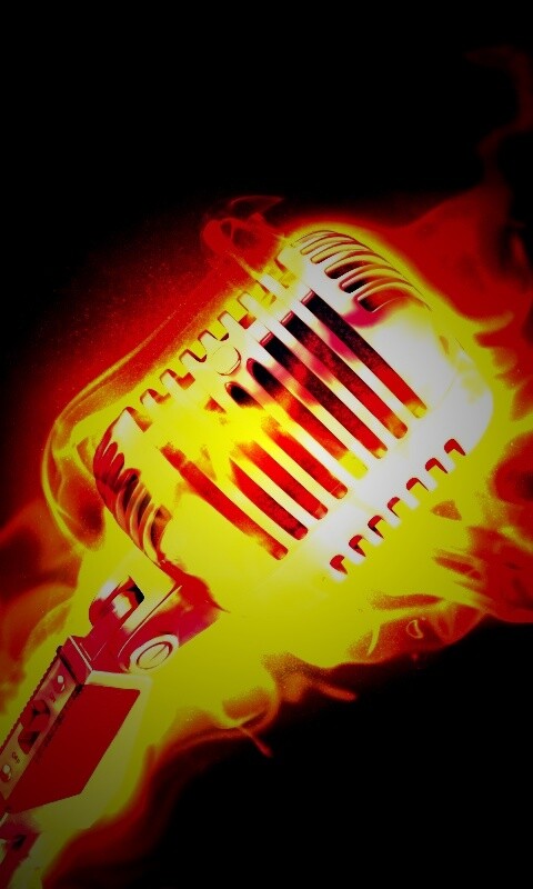 On fire! обои