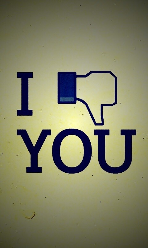 I dislike you обои