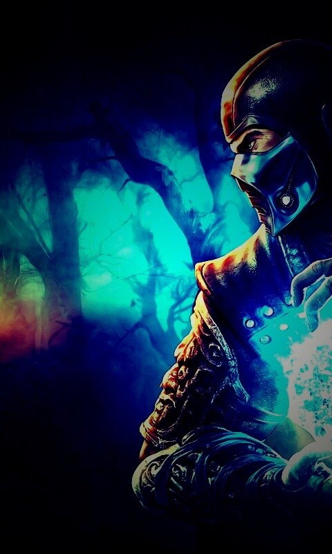 Бой SubZero и Scorpion из Mortal Kombat обои