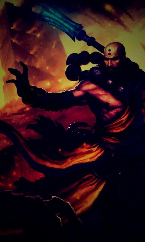 Монах из Diablo 3 обои