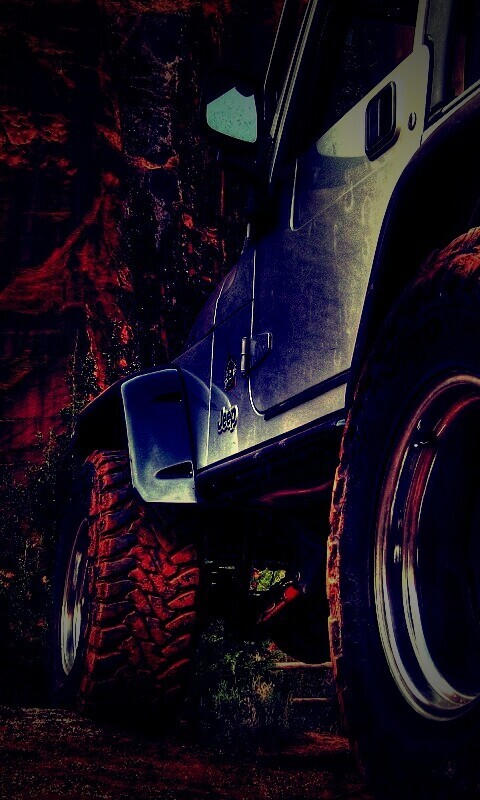 Jeep на бездорожье обои