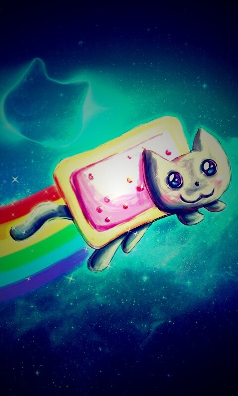 Nyan cat обои