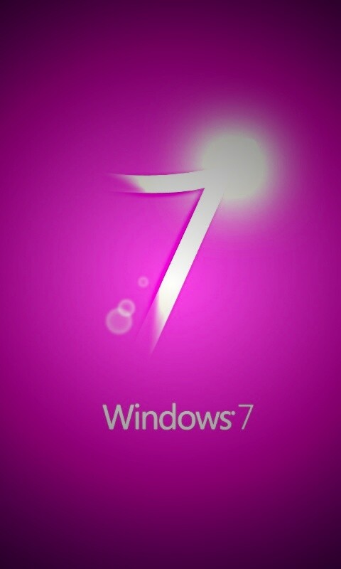 Сиреневый фон Windows 7 обои