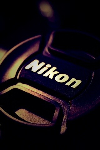 Крышечка от объектива Nikon обои