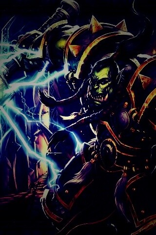 Орк из WOW обои