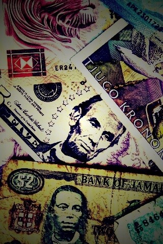 Купюры из разных стран обои