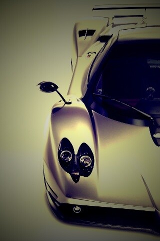 Pagani Zonda спереди обои