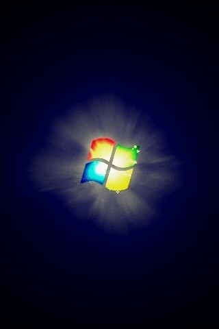 Черные обои Windows Seven обои